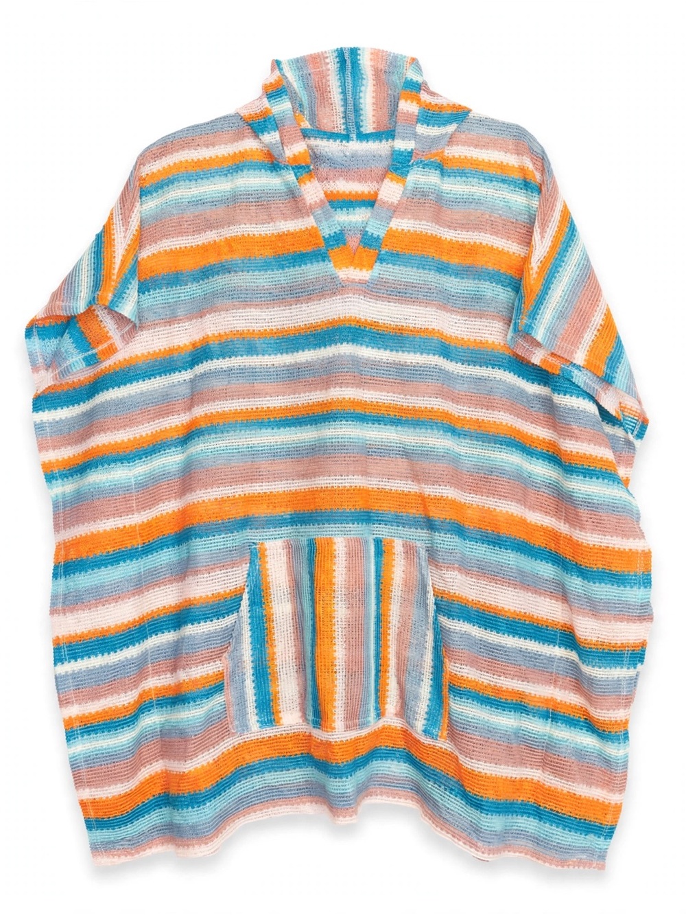 Roxy - Womens Salty Soul Poncho Beach Cover-Up, Color Multi